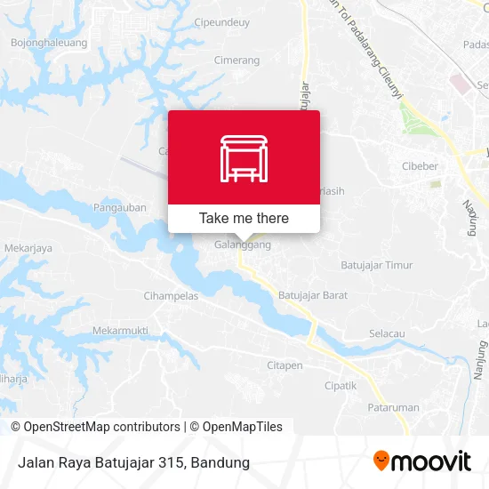 Jalan Raya Batujajar 315 map