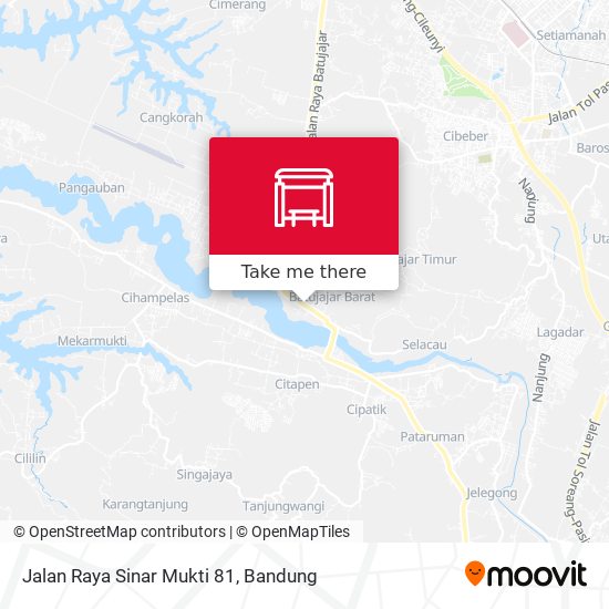 Jalan Raya Sinar Mukti 81 map