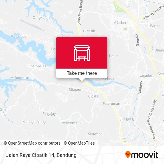 Jalan Raya Cipatik 14 map