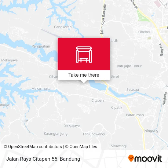 Jalan Raya Citapen 55 map