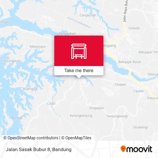 Jalan Sasak Bubur 8 map