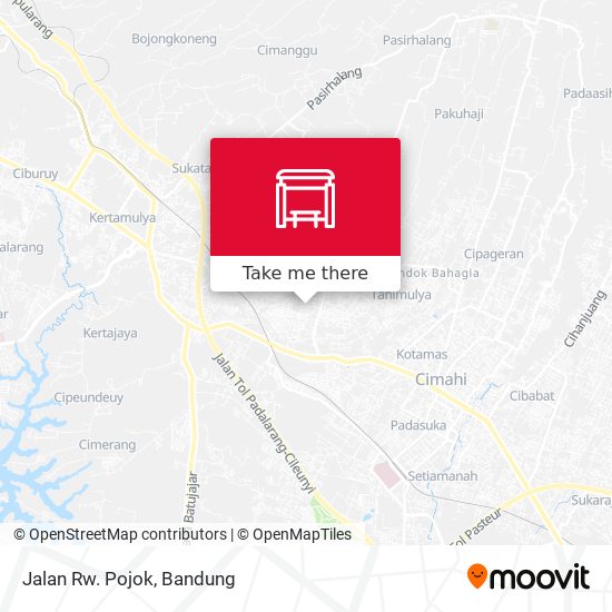 Jalan Rw. Pojok map