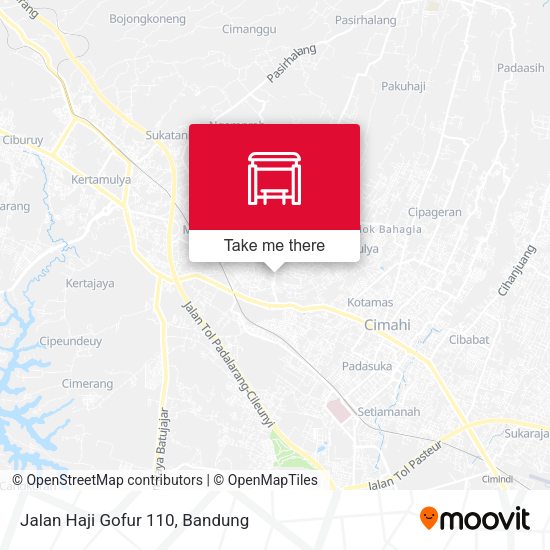 Jalan Haji Gofur 110 map