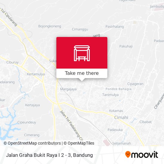 Jalan Graha Bukit Raya I 2 - 3 map