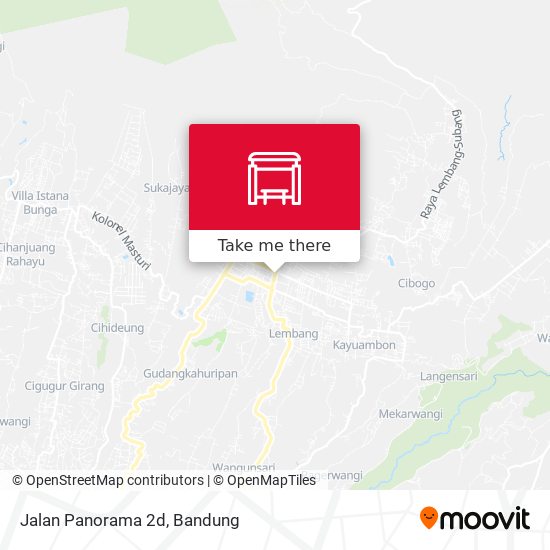 Jalan Panorama 2d map