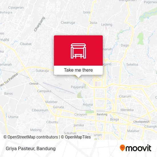 Griya Pasteur map