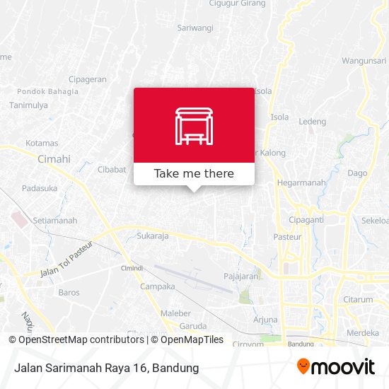 Jalan Sarimanah Raya 16 map