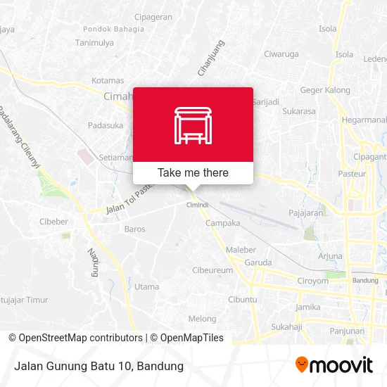 Jalan Gunung Batu 10 map