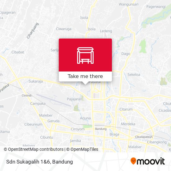 Sdn Sukagalih 1&6 map