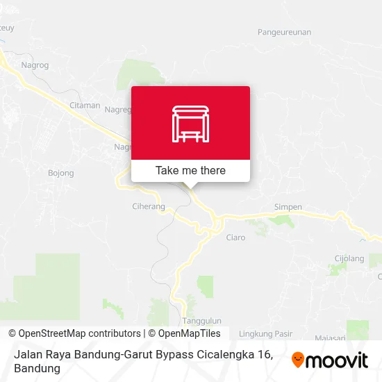 Jalan Raya Bandung-Garut Bypass Cicalengka 16 map