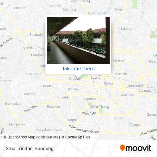 Sma Trinitas map