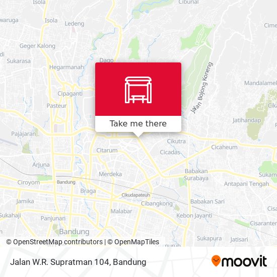 Jalan W.R. Supratman 104 map