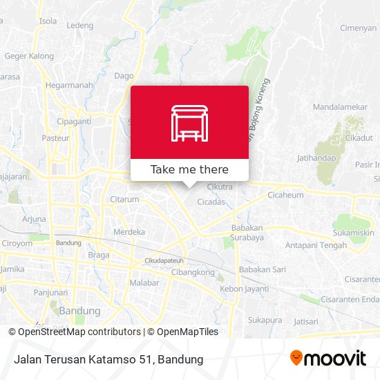 Jalan Terusan Katamso 51 map