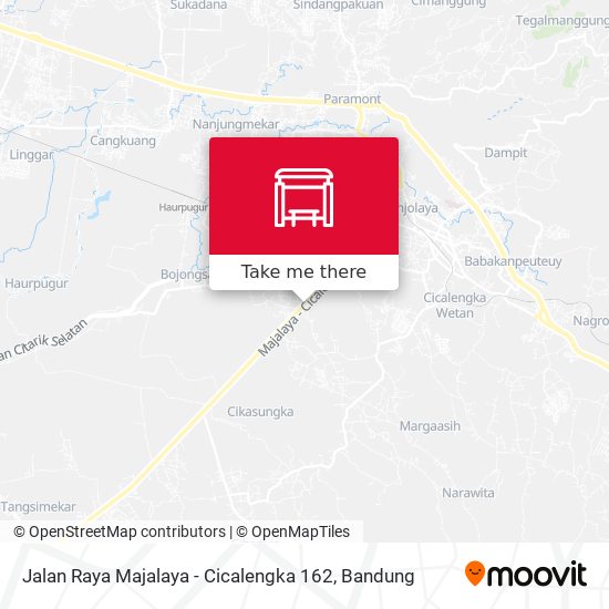 Jalan Raya Majalaya - Cicalengka 162 map