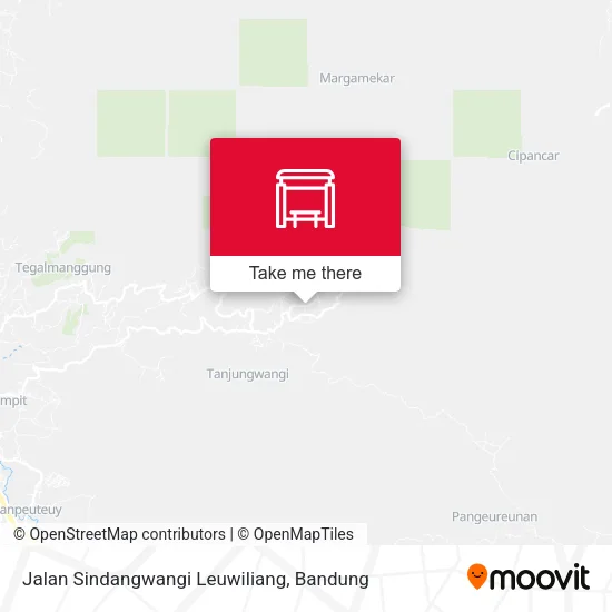 Jalan Sindangwangi Leuwiliang map