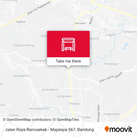 Jalan Raya Rancaekek - Majalaya 567 map