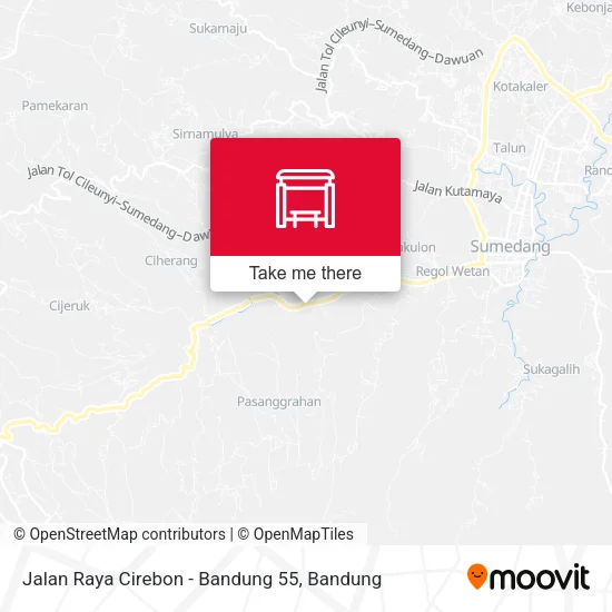 Jalan Raya Cirebon - Bandung 55 map