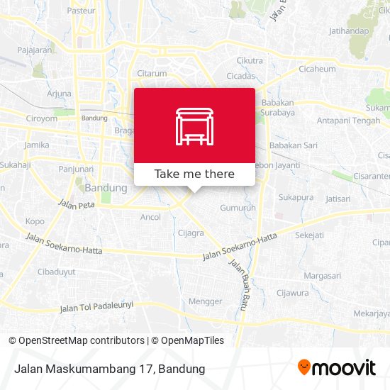 Jalan Maskumambang 17 map