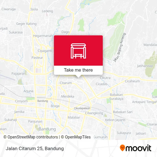 Jalan Citarum 25 map