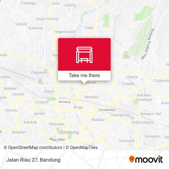 Jalan Riau 27 map