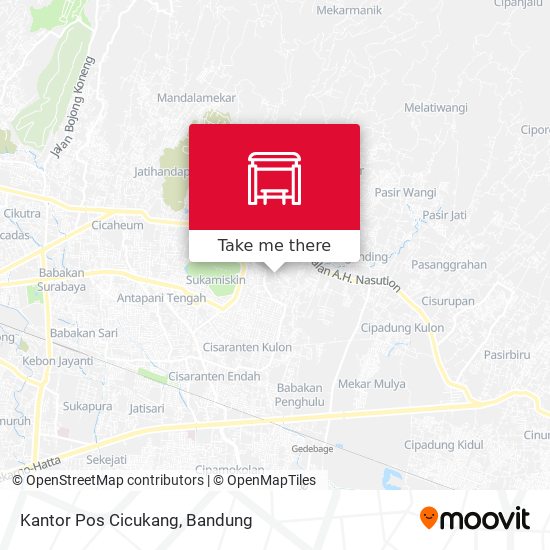 Kantor Pos Cicukang map