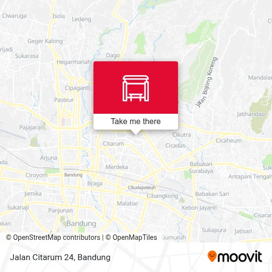 Jalan Citarum 24 map