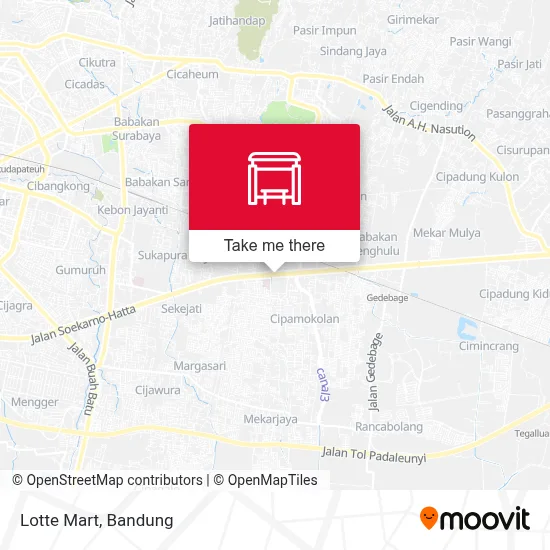 Lotte Mart map