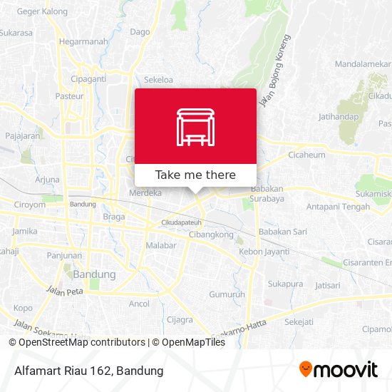 Alfamart Riau 162 map