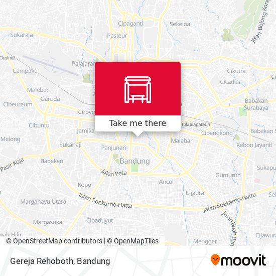 Gereja Rehoboth map