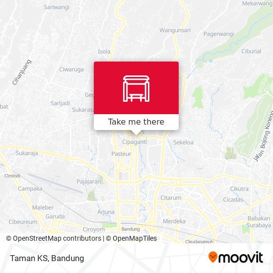 Taman KS map