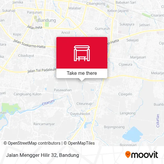 Jalan Mengger Hilir 32 map