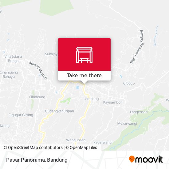 Pasar Panorama map