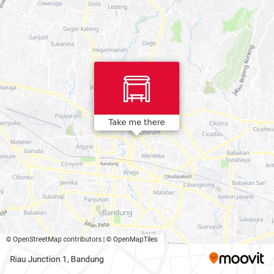 Riau Junction 1 map