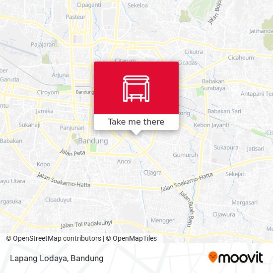Lapang Lodaya map