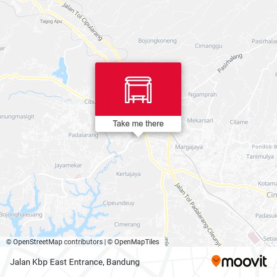 Jalan Kbp East Entrance map
