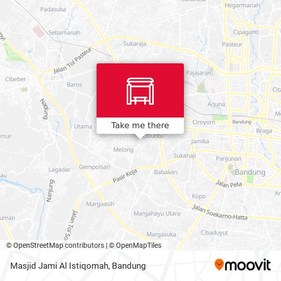 Masjid Jami Al Istiqomah map