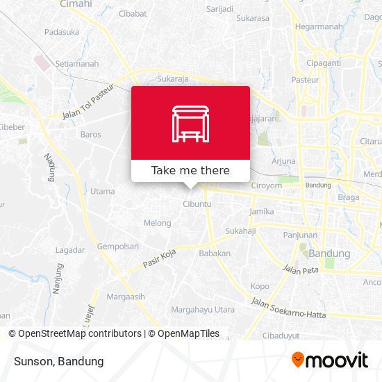 Sunson map