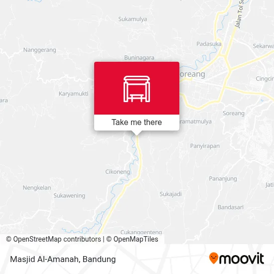 Masjid Al-Amanah map