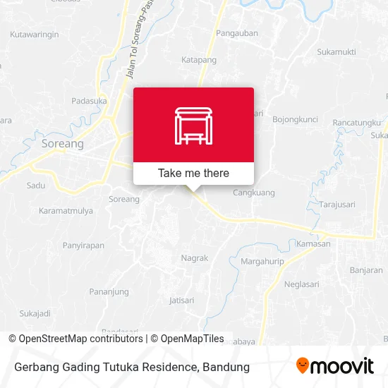 Gerbang Gading Tutuka Residence map