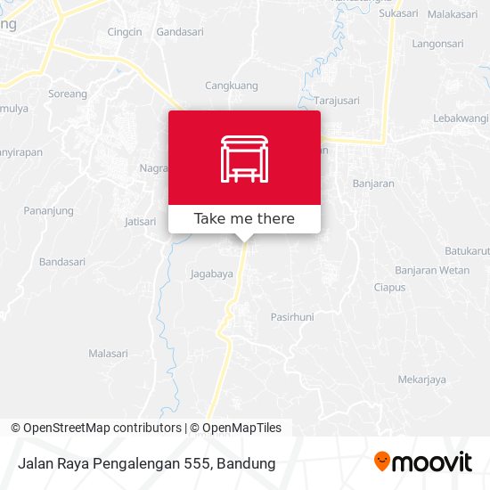 Jalan Raya Pengalengan 555 map