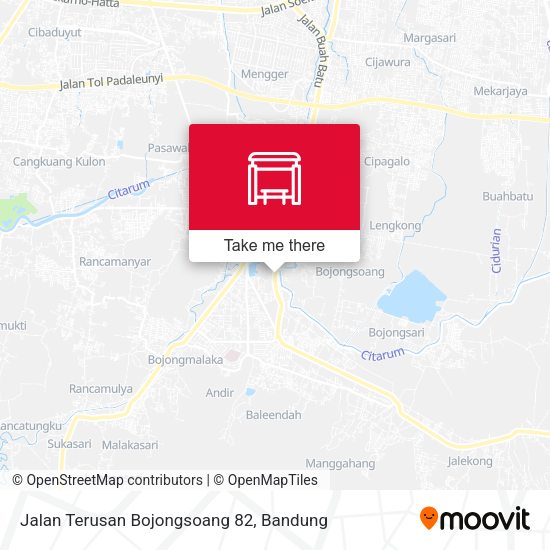 Jalan Terusan Bojongsoang 82 map