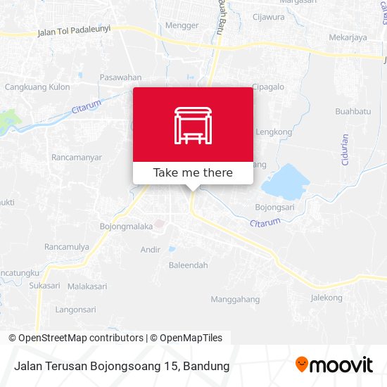 Jalan Terusan Bojongsoang 15 map