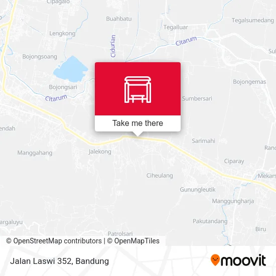Jalan Laswi 352 map