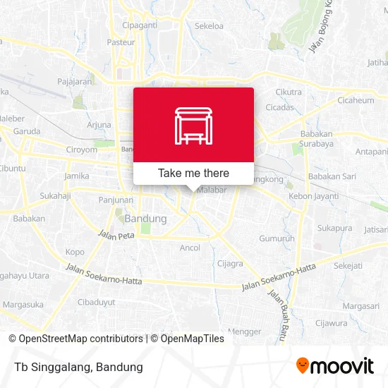 Tb Singgalang map