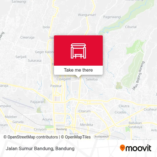 Jalan Sumur Bandung map