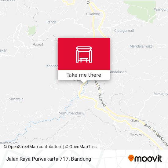 Jalan Raya Purwakarta 717 map