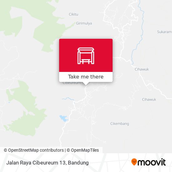 Jalan Raya Cibeureum 13 map