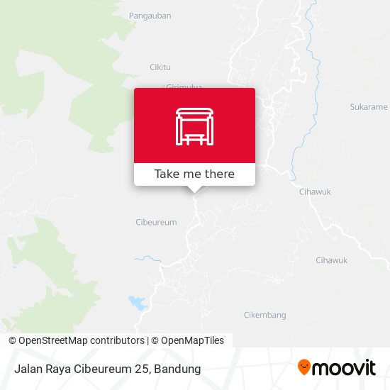 Jalan Raya Cibeureum 25 map