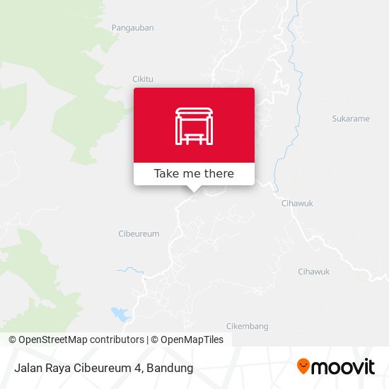 Jalan Raya Cibeureum 4 map