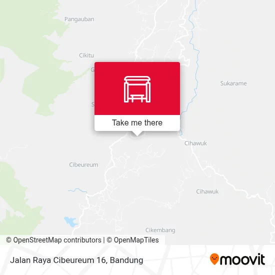 Jalan Raya Cibeureum 16 map